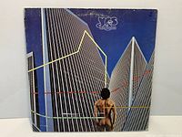 Front jacket of Yes – Going for the One LP showing artwork and wear