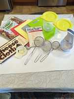 All items laid out showing quantity and variety