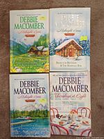 Front covers of all four Debbie Macomber paperbacks