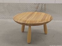 Front angle showing full foot stool