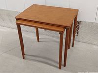 Both tables, smaller nested under larger