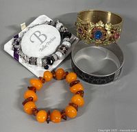 Group shot of all four bracelets