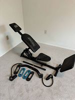 Full view of Bun and Thigh Rocker assembled