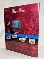 Front cover showing 1994 Collection of the Postage Stamps of Canada yearbook