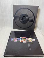 Hardcover 2007 stamp yearbook standing with slipcase
