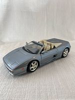 Left front three-quarter view of Ferrari F355 model