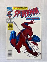 Front view of Spider-Man Adventures No.1 comic showing entire cover artwork