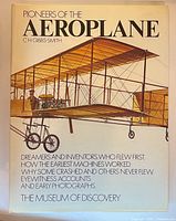 Front cover showing title, author and biplane illustration