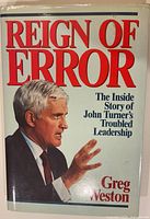 Front cover showing title, author, and image of John Turner