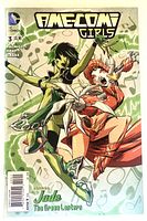 Front cover showing Ame-Comi Girls #3 comic details