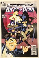 Front cover showing title, characters, issue number, creators