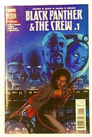 Front cover of Black Panther and the Crew #1 comic