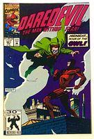 Front cover of Daredevil comic issue 301 showing artwork, price, and issue information