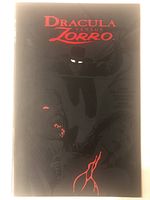 Front cover of Dracula Versus Zorro issue 1 comic book