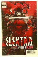 Front cover showing Elektra: Black, White & Blood #2 variant