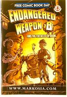 Front cover of the comic showing title, publisher logo, and art
