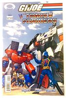 Front cover showing title, issue number 4 Cover A, artwork of characters