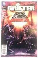 Front cover of Grifter #14 showing title, issue number, price, publisher logo, and cover art