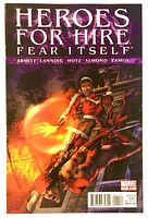 Front cover of Heroes for Hire #11 comic showing full artwork and publisher details