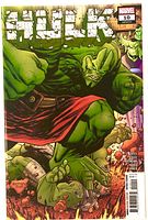 Front cover showing Hulk Issue 10, publisher details, cover art