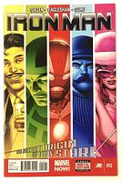 Front cover of Iron Man #12 comic book