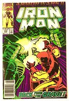 Front cover of Iron Man #259 comic