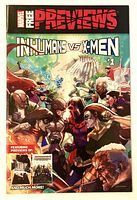 Front cover showing Marvel Free Previews Inhumans vs X-Men #1