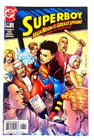 Front cover of Superboy issue 98 comic