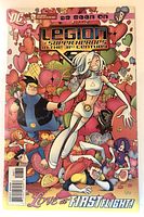 Front cover of The Legion of Super-Heroes in the 31st Century #8 comic showing title, DC logo and artwork