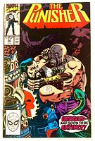 Front cover of The Punisher #32 comic