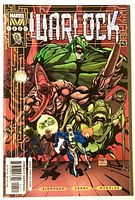 Front cover of Marvel Comics Warlock #4