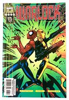 Front cover of Marvel Warlock #6 comic showing characters and issue details