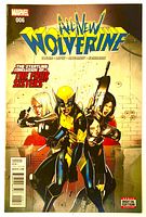 Front cover showing title, issue number 006, Marvel logo, characters, confirms identity