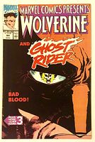 Front cover showing title, issue number, price, main artwork