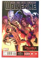 Front cover of Wolverine #9 comic