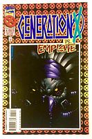 Front cover of Generation X #13 comic showing title, artwork, imprint and condition