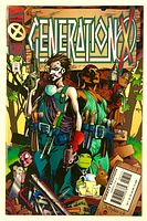 Front cover of Generation X #7 comic showing artwork and barcode