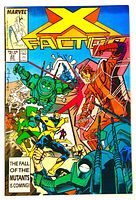 Front cover of X-Factor #23 comic book showing artwork and issue details