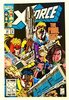 Front cover of Marvel X-Force #22 comic