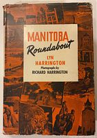 Front cover of Manitoba Roundabout book with dust jacket