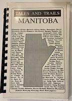 Front cover showing title, Manitoba outline, clear plastic overlay
