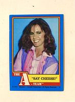Front of Topps A-Team card showing Melinda Culea image