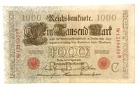 Obverse showing denomination, seals, serial number, signatures