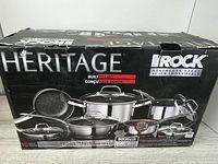 Full view of sealed Heritage The Rock cookware set box