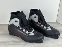 Front/side view of both Salomon Escape 5 boots