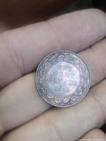 Reverse of 1918 Canadian large cent showing denomination and date