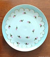 Front view of Imperial PSL Empire plate showing full design