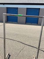 Full view of garment rack front