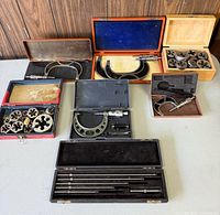 Overview of all machinist tools and cases