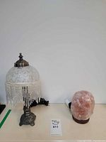 Both lamps side by side on surface